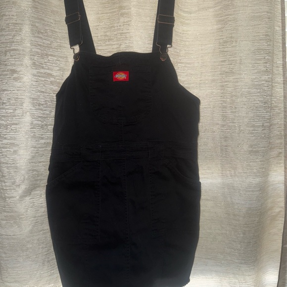 Black Dickie’s Overall mini dress - Picture 1 of 4